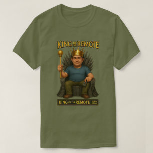 Le roi de la lointaine et amusante parodie T-shirt