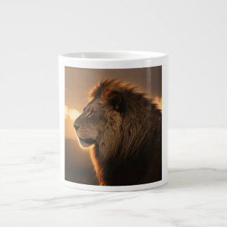 le Roi des Mugs : Le Jumbo du Lion majestueux