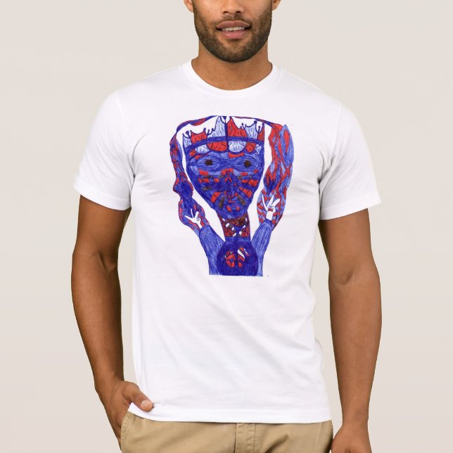 Le Roi étranger américain T-shirt (Devant)