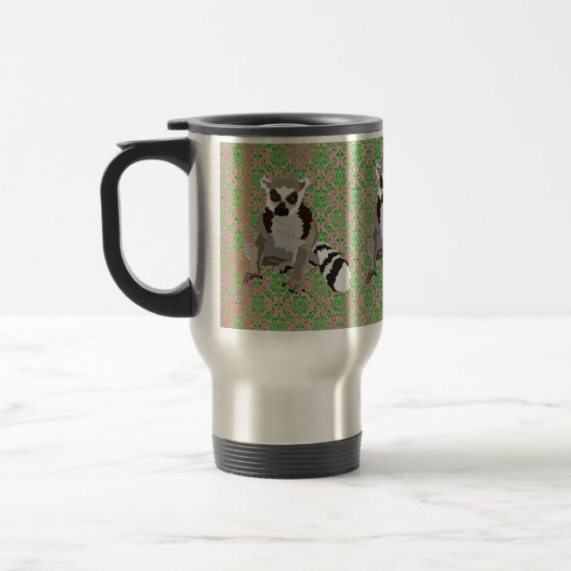 Le Roi Julian Damask Travel Mug (Gauche)