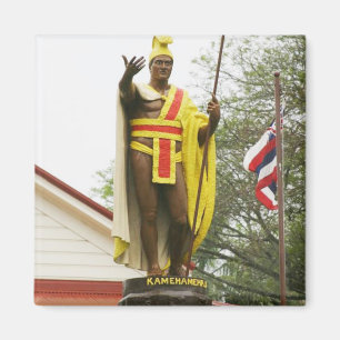 Le Roi Kamehameha Statue - aimant