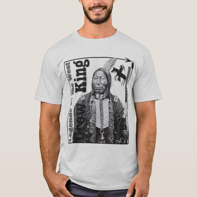 Le Roi Kȟaŋǧí Yátapi Deluxe T-Shirt de corneille (Devant)