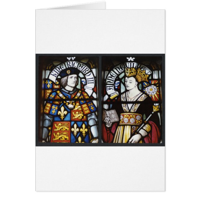 Le Roi Richard III et la Reine Anne de (Devant)