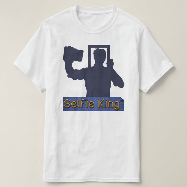 Le Roi T-Shirt de Selfie (Design devant)