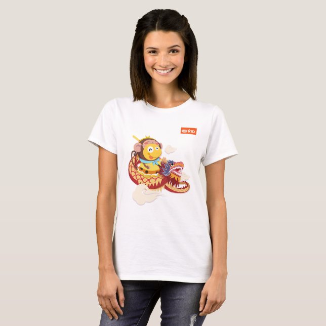 Le Roi T-Shirt de singe de VIPKID (Devant entier)