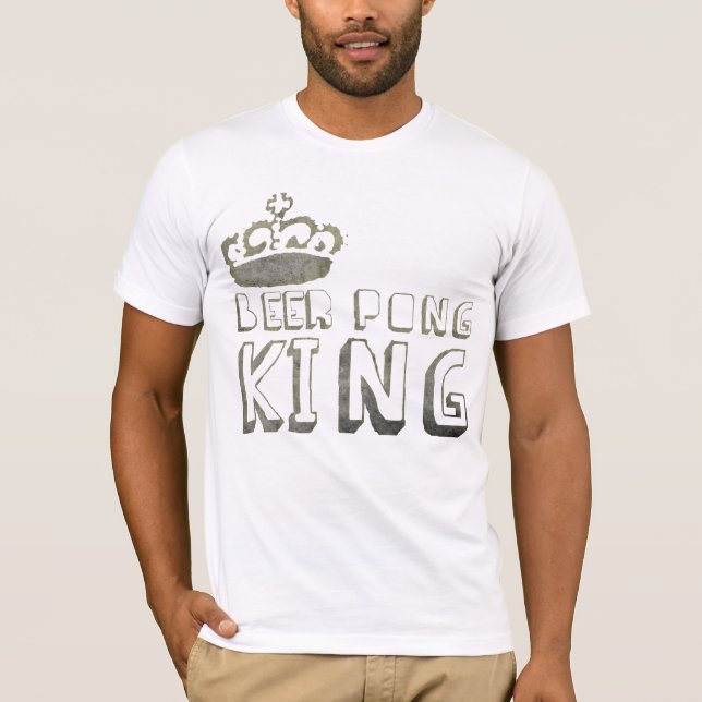 Le Roi TShirt de puanteur de bière (Devant)