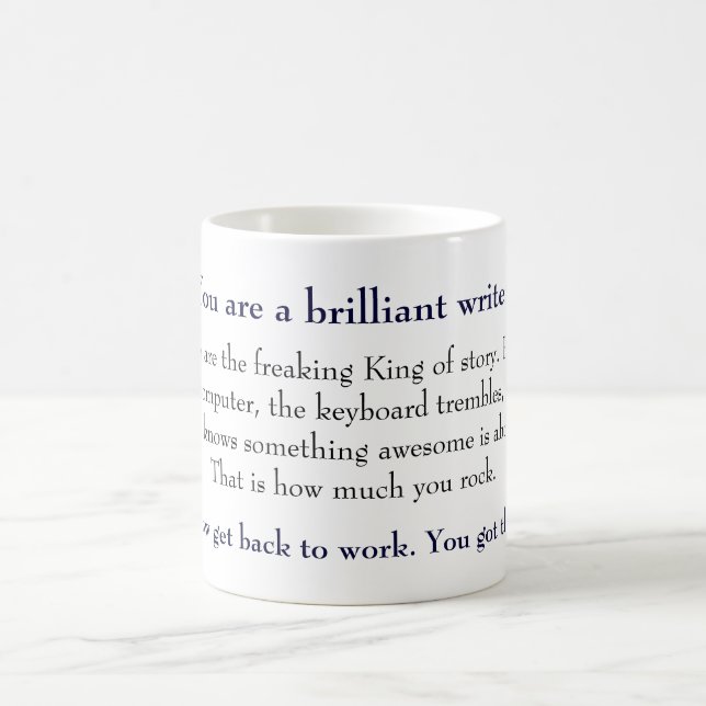 Le Roi Writer Mug (Centre)