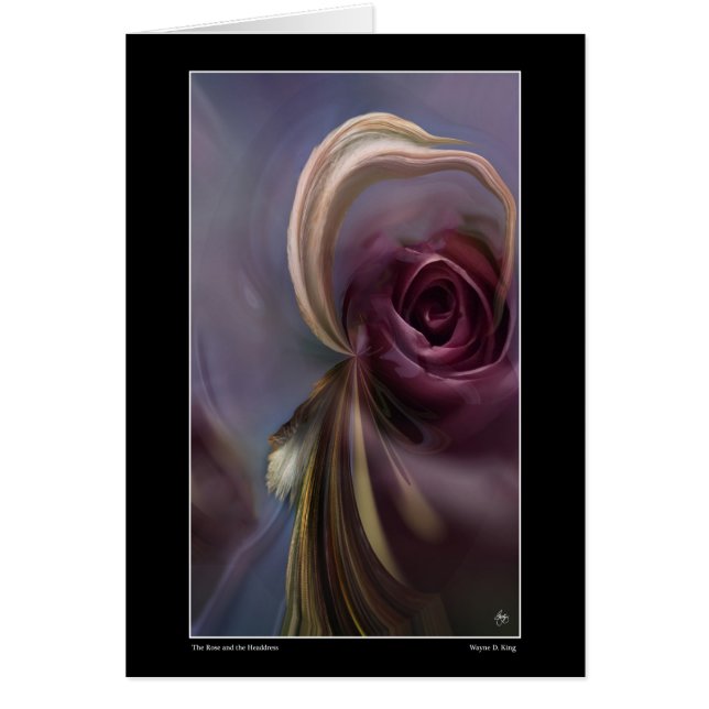 Le Rose et la carte coiffure (Devant)