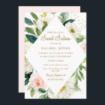 Le rose floral rougissent invitation de sweet<br><div class="desc">Des invitations florales plus modernes de sweet sixteen dans le petit magasin de Bayleigh !</div>