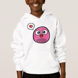 Le rose huent le sweatshirt d'enfants