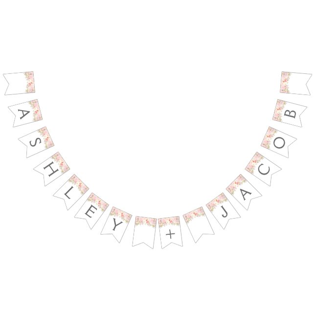 Le rose rougissent bannière pendante, étamine, (Tout)