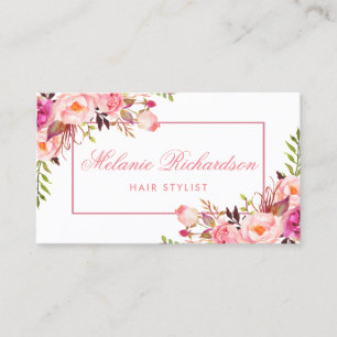 Le rose rougissent carte florale de rendez-vous de