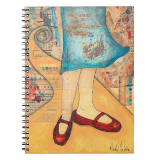 Le rouge chausse le carnet