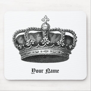 Le royal je, tapis de souris victorien de