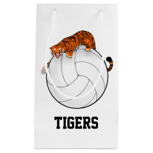 le sac de cadeau de volleyball de tigre, école