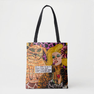 Le sac de fourre-tout tout que je veux faire est