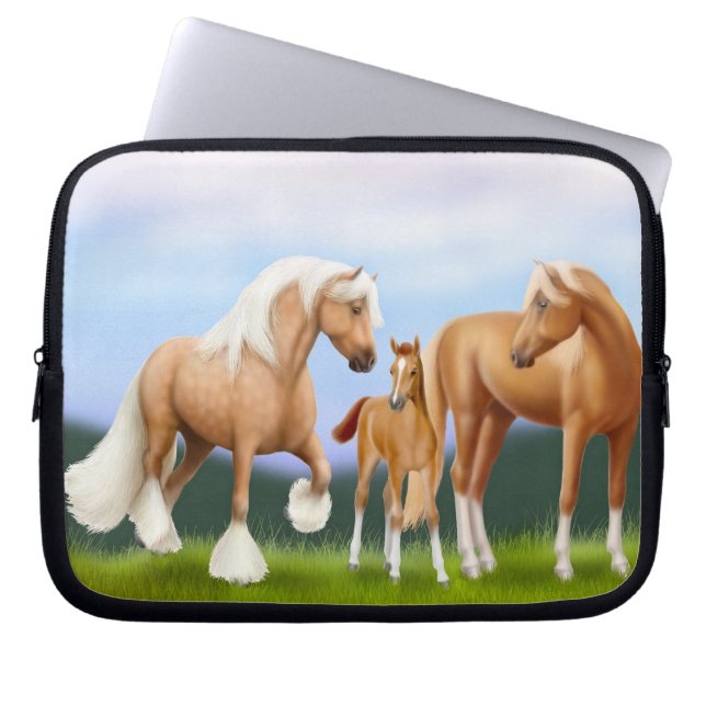 Le sac de l'électronique de famille de cheval (Devant)
