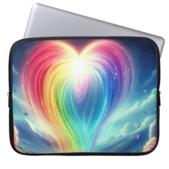 Le sac électronique Arc-en-ciel d'amour partout su (Devant)