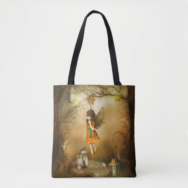 Le Sac fourre-tout D'Automne Fairy All-Over-Print (Devant)