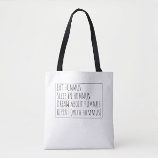 Le sac fourre-tout de l'amant de houmous