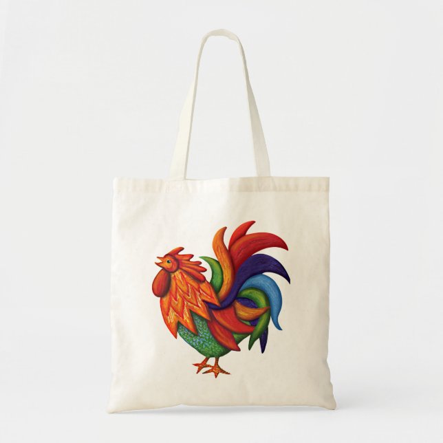 Le Sac fourre-tout de Rooster Gallo de De Colores (Devant)
