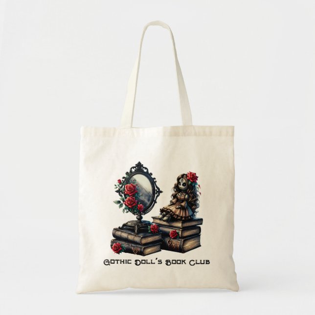 Le Sac fourre-tout du club de lecture gothique Dol (Devant)