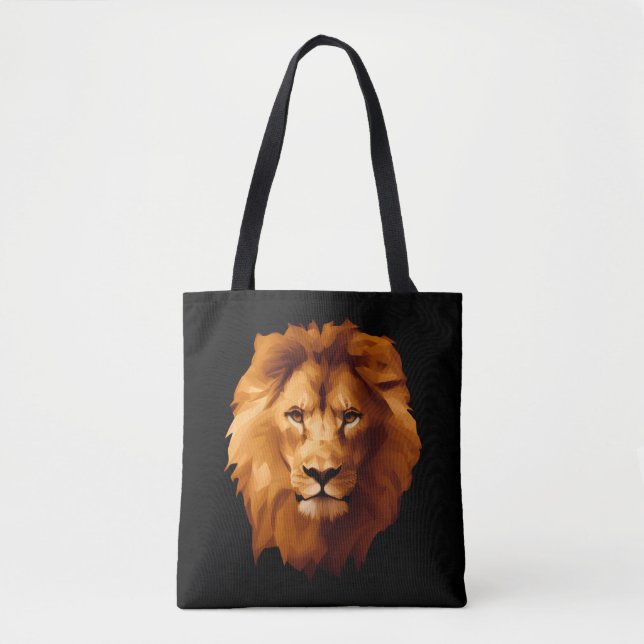 Le Sac fourre-tout du visage de Lion (Devant)