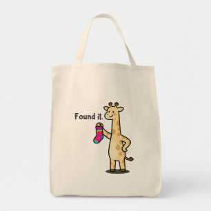 Le sac fourre-tout en toile de girafe "Everything
