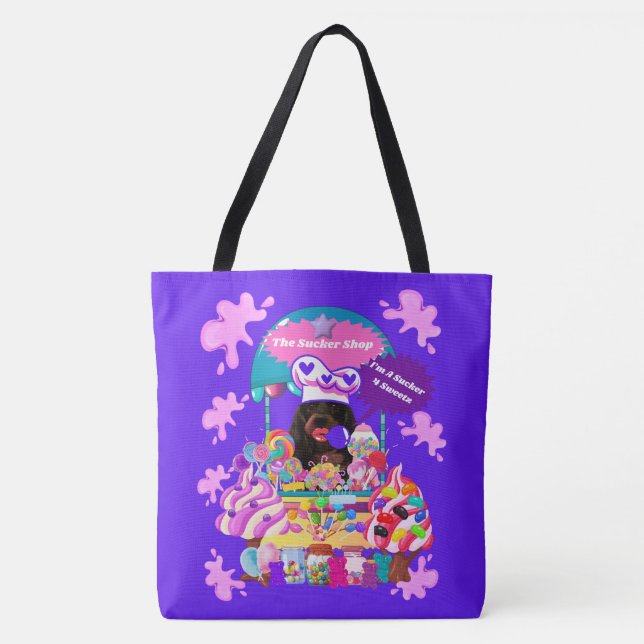 Le Sac fourre-tout Lollipop & Candy Shop (Devant)