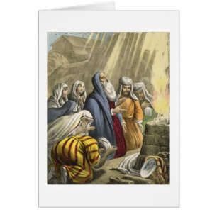 Le sacrifice de Noé sur laisser l'arche, d'une