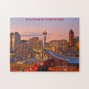 Le Saddle Dome Calgary. Jigsaw Puzzle