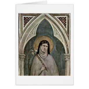 Le Saint Clare D'Assise Par Giotto Di Bondone