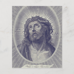 Le Saint Visage de Jésus avec Couronne d'Épines Ar