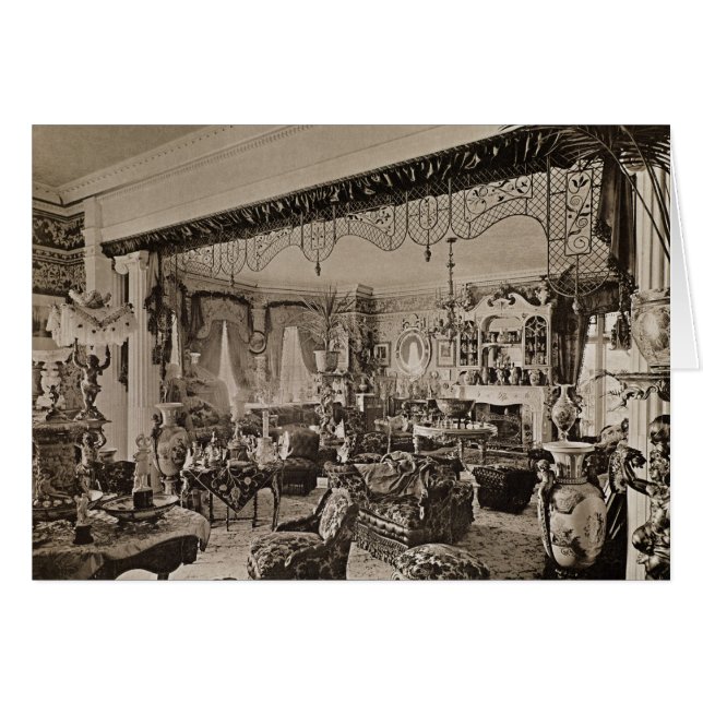Le salon, Wickham Hall, Kent, 1897 (Devant horizontal)