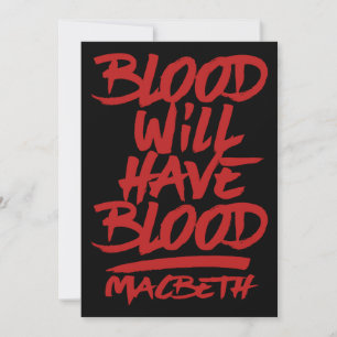 Le Sang De Macbeth Aura Du Sang