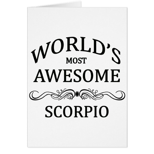 Le Scorpion le plus impressionnant du monde (Devant)