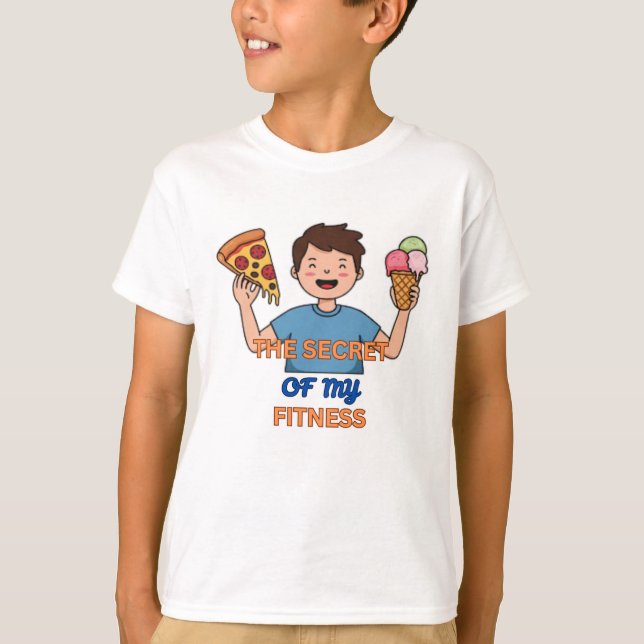 Le Secret de ma forme - T-shirt de l'amusement de  (Devant)