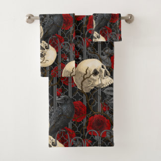 Le secret de Raven. Illustration gothique sombre e