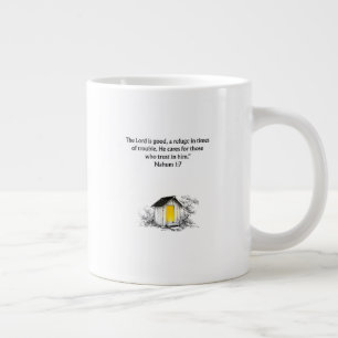 Le Seigneur est bon - Nahum 1:7 Tasse géante