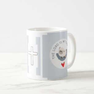 Le Seigneur est ma Pasteur Simple Mug Blanche