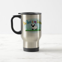 Le seigneur est ma tasse chrétienne de voyage de