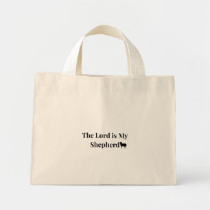 Le Seigneur Est Mon Berger Sac Cabas Mini Chretien