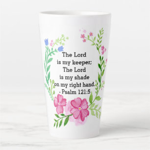 Le Seigneur Est Mon Garant Latte Mug
