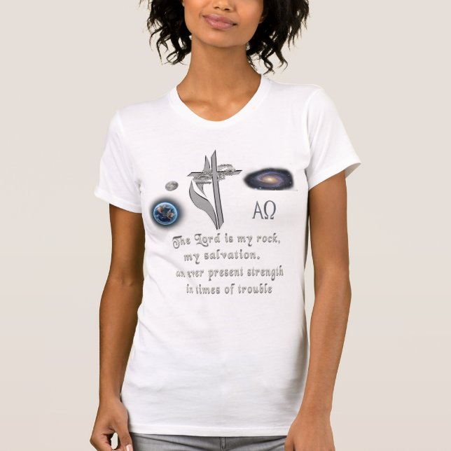 Le Seigneur est mon T-shirt rock (Devant)