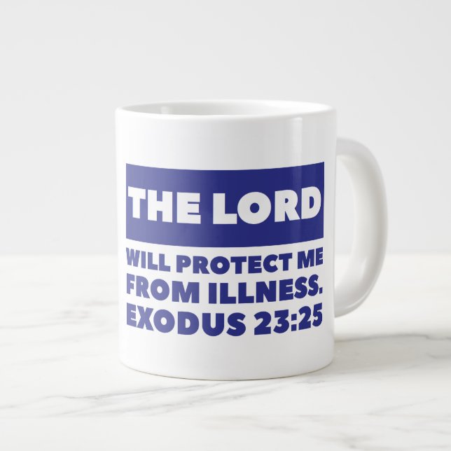 Le Seigneur Jumbo Mug (Devant droit)