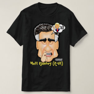 Le sénateur Mitt Romney- Le T-shirt de Toon Tee de