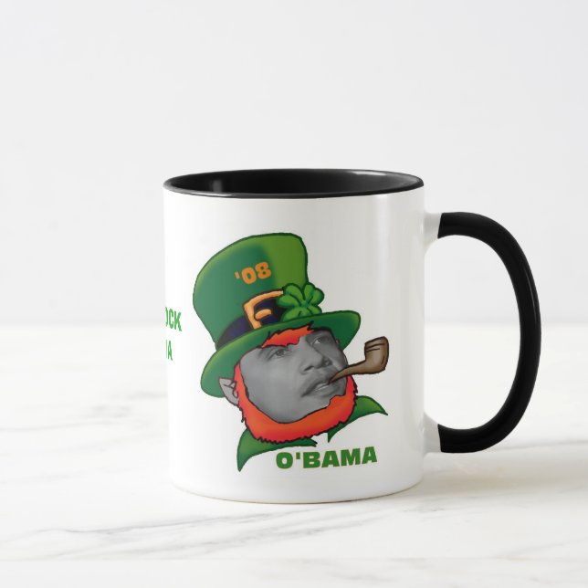 Le sénateur Shamrock O'Bama Mug (Droite)