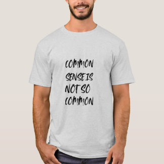"Le Sens Commun N'Est Pas Si Commun", T-Shirt Witt