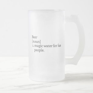 "Le Sens de la Bière." Mug Monogrammé Bière