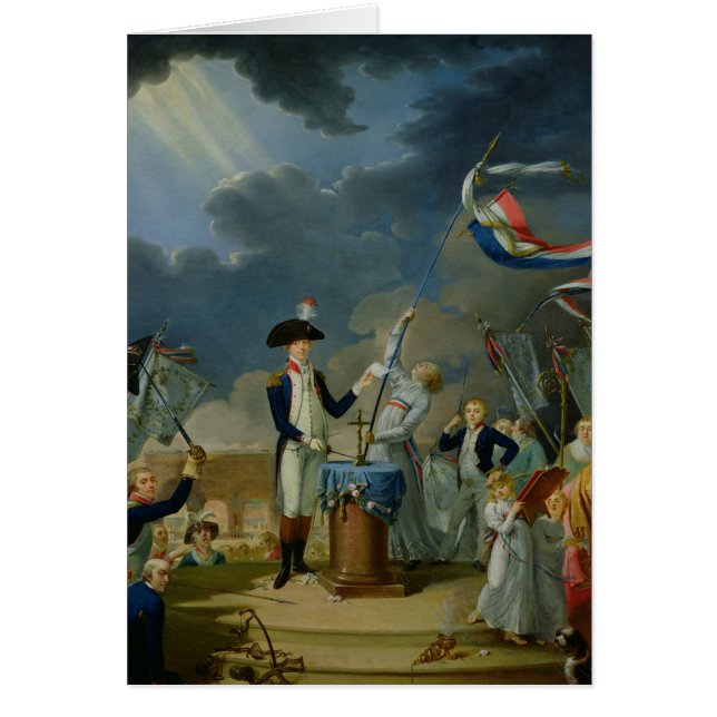Le serment de Lafayette (Devant)